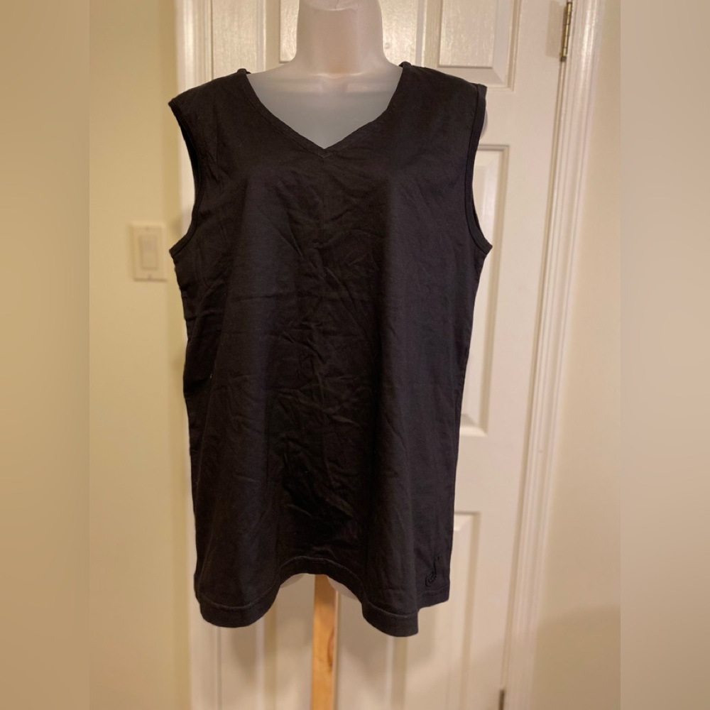 NWT Market Place - Woman’s sleeveless cotton top, Size: 2W = 2XL